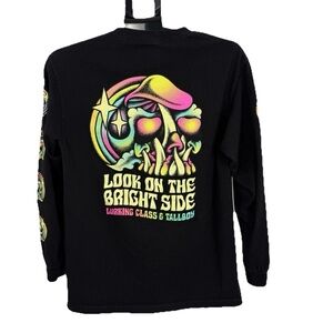Lurking Class by Sketchy Tank x Tallboy Bright Side Black Long Sleeve T-Shirt/ M
